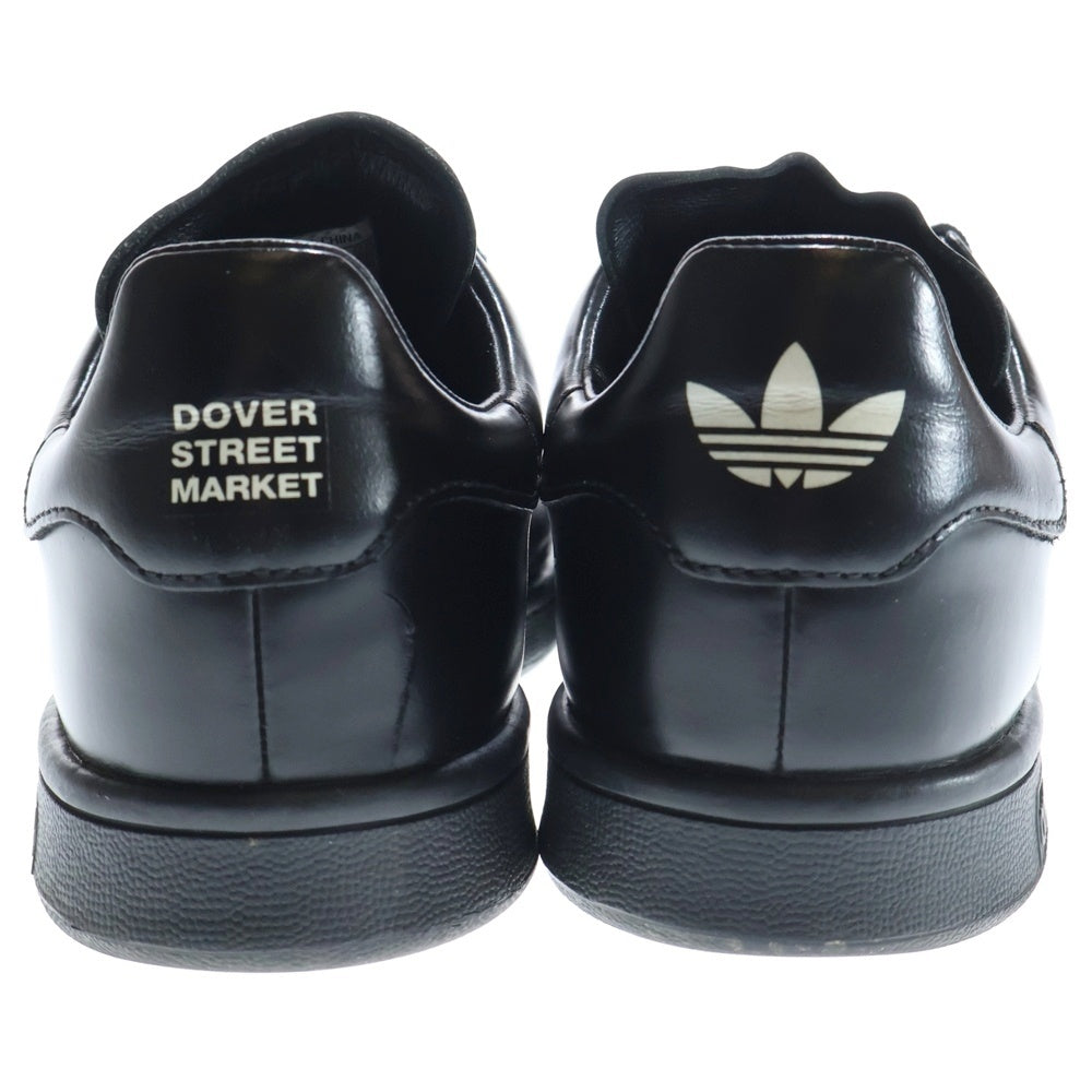adidas(アディダス) × DOVER STREET MARKET STAN SMITH ドーバーストリートマーケット スタンスミス レザー ローカットスニーカー レディース ブラック US6/24cm FX1155