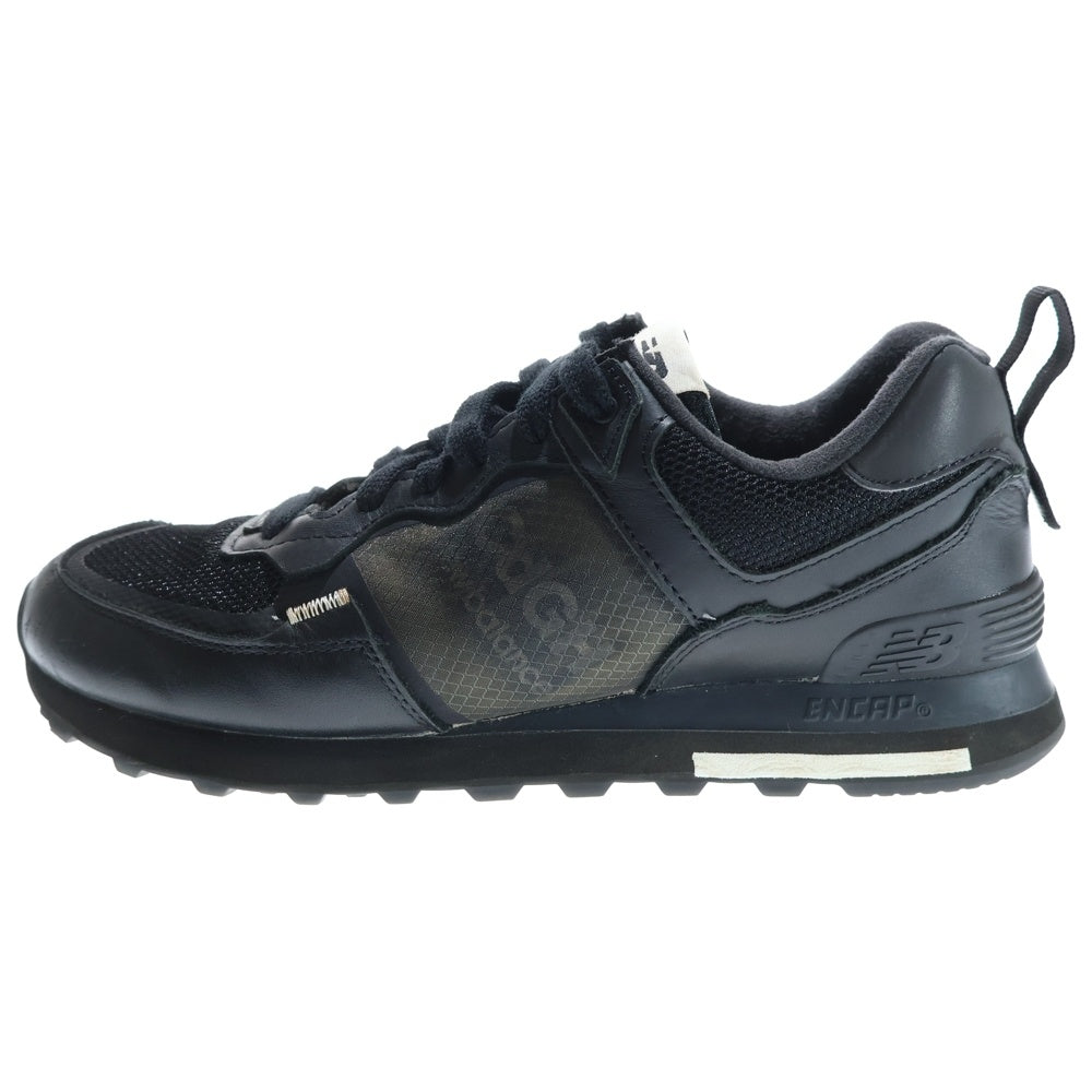 New Balance(ニューバランス) × COMME des GARCONS HOMME ML574IHM コムデギャルソン オム メッシュ ローカットスニーカー ブラック US7/25cm