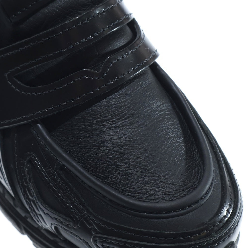 New Balance(ニューバランス) × JUNYA WATANABE MAN U1906LCD ジュンヤワタナベ マン レザー ローファー ローカットスニーカー ブラック US7/25cm
