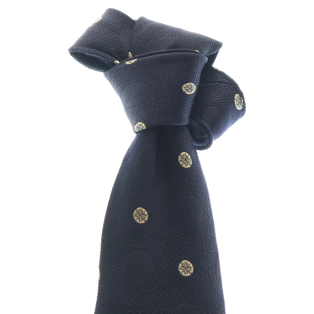 COMME des GARCONS HOMME(コムデギャルソンオム) 水玉 シルク ネクタイ ブラック