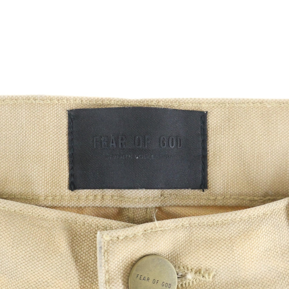 FEAR OF GOD(フィアオブゴッド) SEVEN COLLECTION セブンスコレクション ボタンフライ スキニーデニムパンツ ベージュ FG40-020