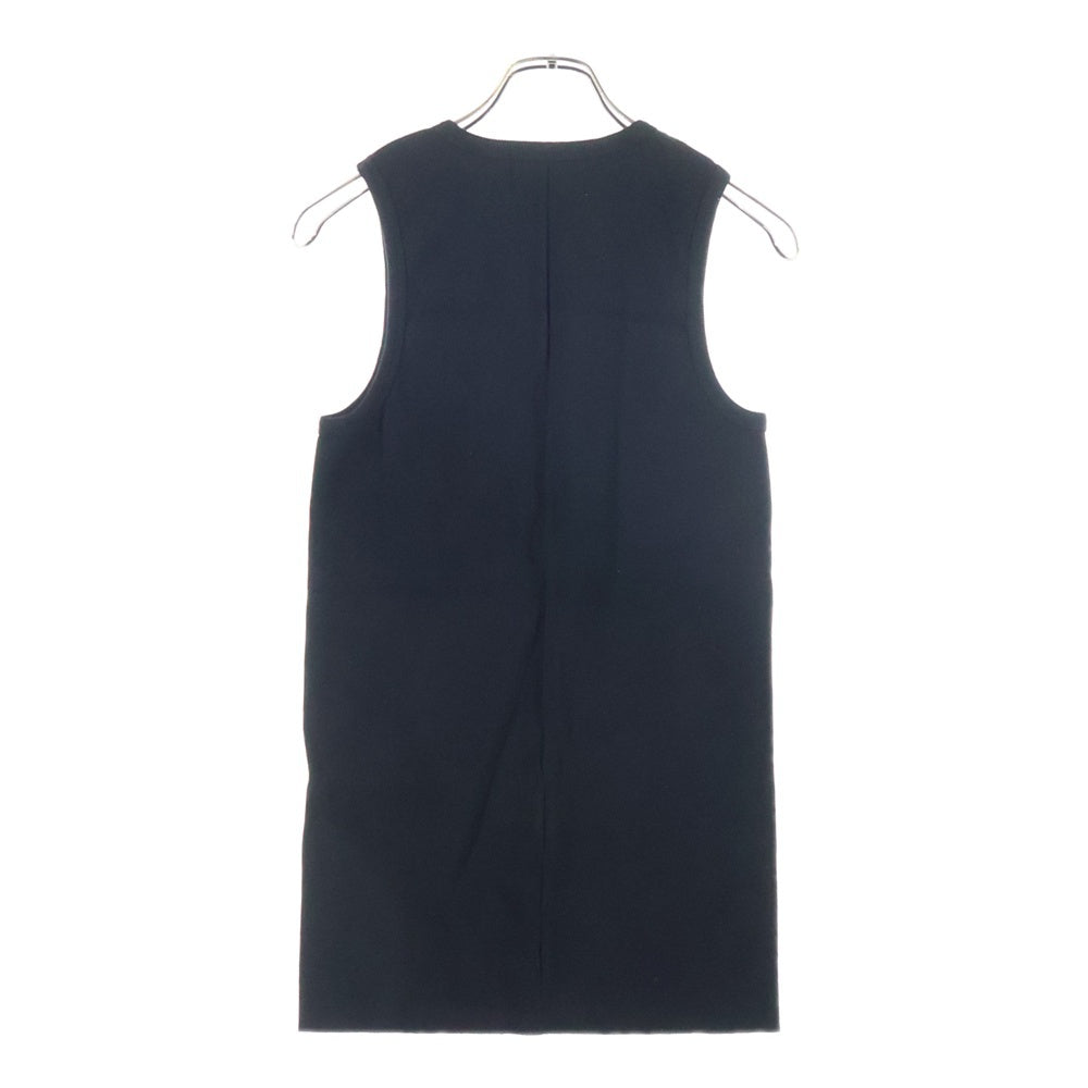 N/07(エヌゼロナナ) MINIMAL TANK TOP ミネラルタンクトップ ノースリーブカットソー ブラック 01T-CT003
