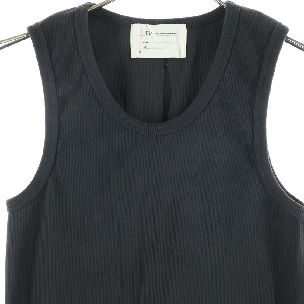 N/07(エヌゼロナナ) MINIMAL TANK TOP ミネラルタンクトップ ノースリーブカットソー グレー 01T-CT003