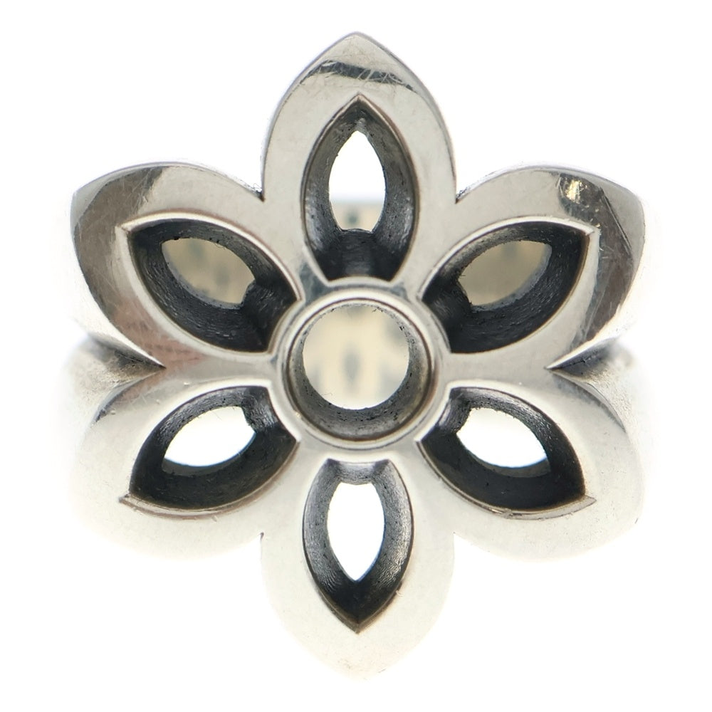 good art hlywd(グッドアートハリウッド) MODEL 28 RING LARGE モデル28 リングラージ フラワーモチーフリング シルバー レディース