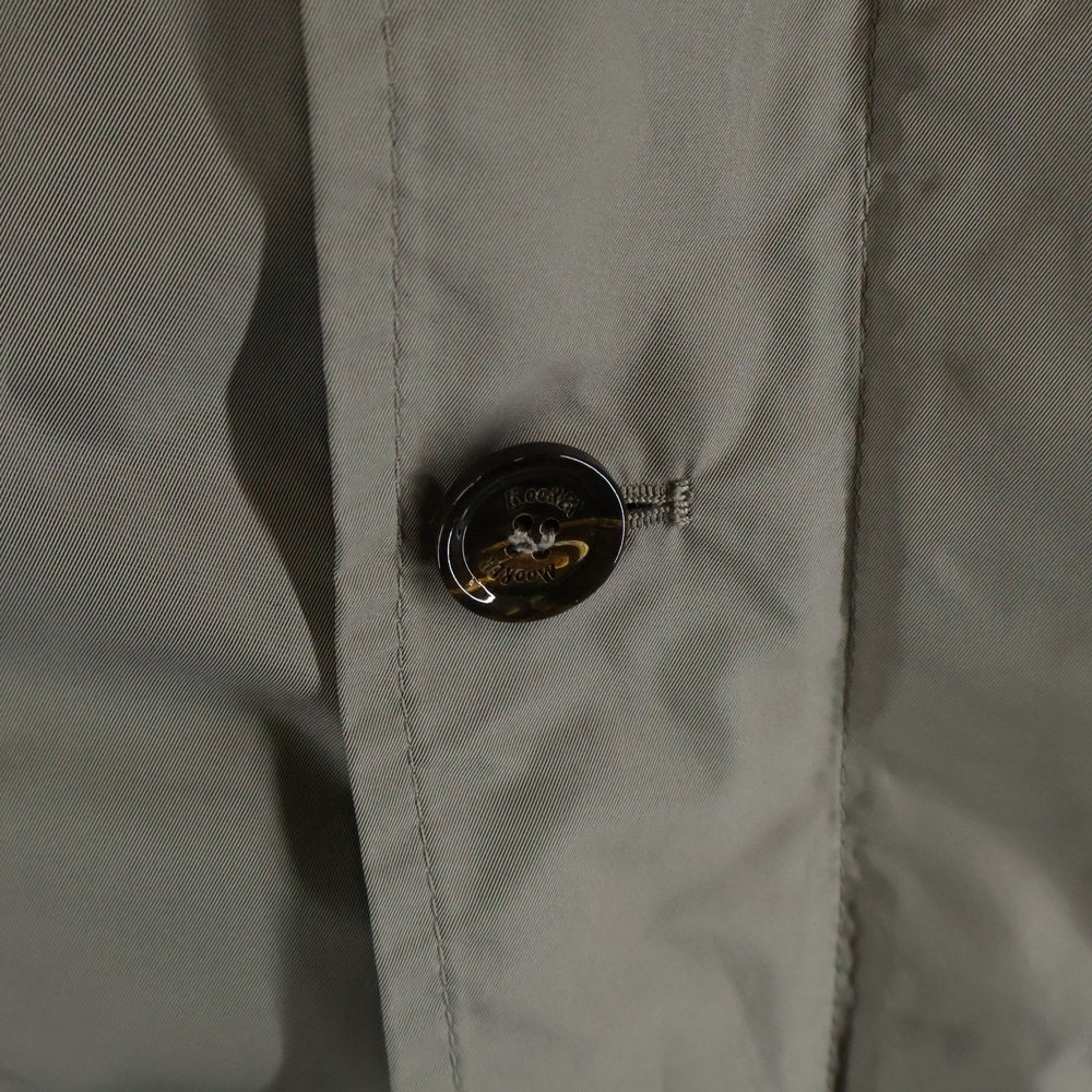 MOORER(ムーレー) PORTO-KM マルチポケット スタンドカラー トレンチコート ブラウン