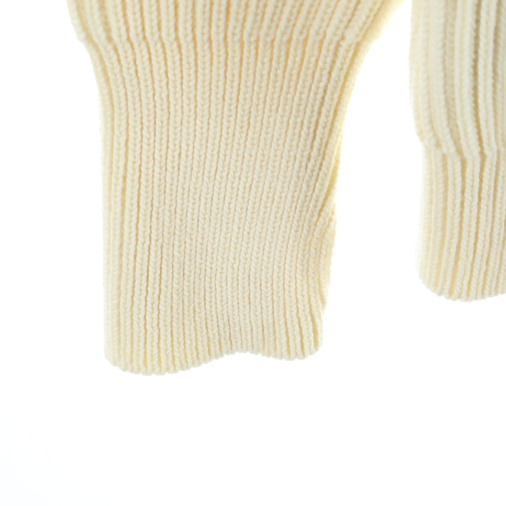 ANDERSEN-ANDERSEN(アンデルセン-アンデルセン) ウール タートルネック ハイゲージ ニット セーター ホワイト