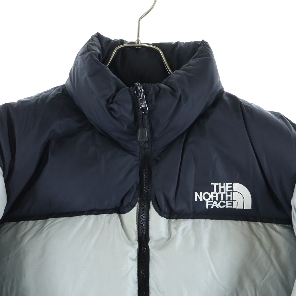 THE NORTH FACE(ザノースフェイス) NUPTSE ヌプシ ジップアップダウンジャケット グレー/ブラック