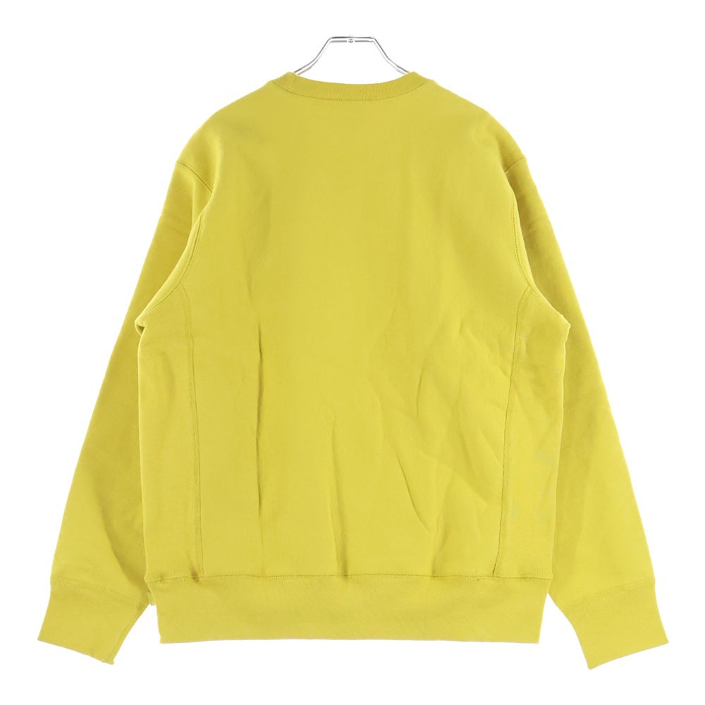 SUPREME(シュプリーム) 18AW Box Logo Crewneck ボックス ロゴ クルーネックスウェットトレーナー イエロー