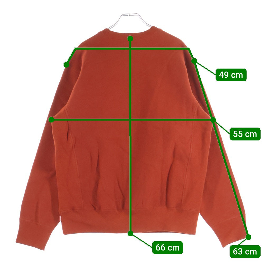SUPREME(シュプリーム) 18AW Box Logo Crewneck ボックス ロゴ クルーネックスウェットトレーナー ブラウン