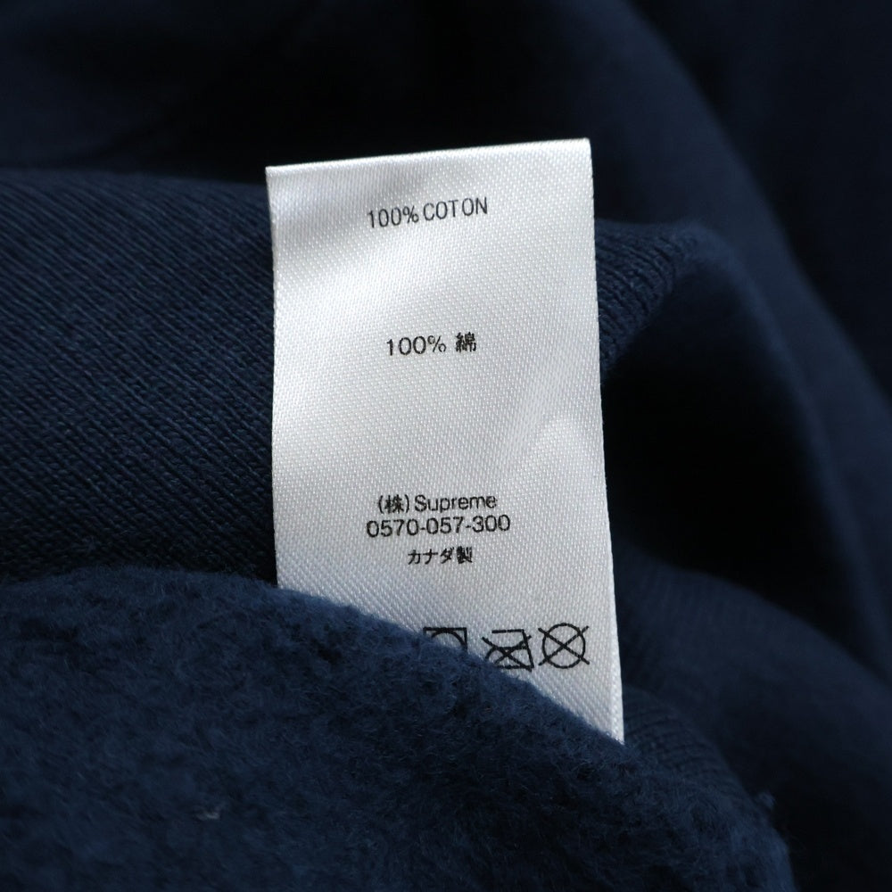 SUPREME(シュプリーム) 18AW Box Logo Crewneck ボックス ロゴ クルーネックスウェットトレーナー ネイビー