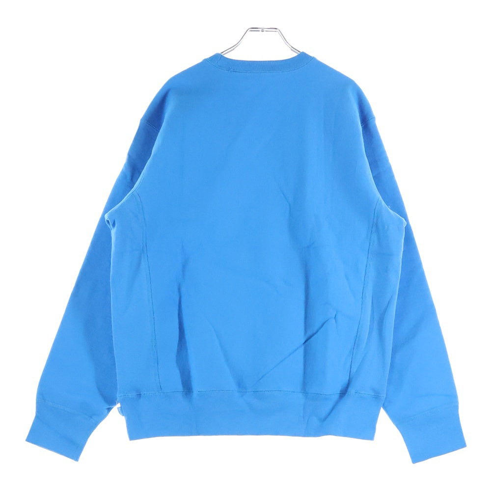 SUPREME(シュプリーム) 18AW Box Logo Crewneck ボックス ロゴ クルーネックスウェットトレーナー ブルー