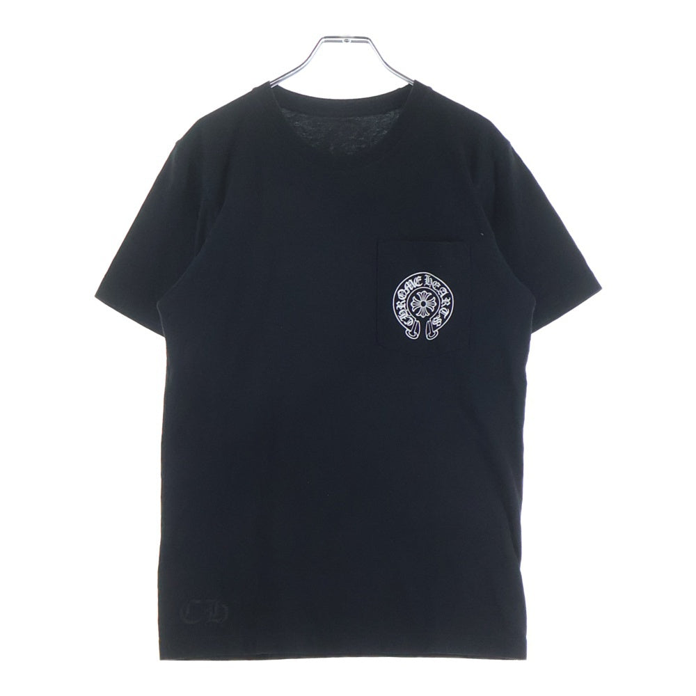 CHROME HEARTS(クロムハーツ) THE HEROES PROJECT ザ ヒーローズ プロジェクト クルーネック半袖Tシャツ カットソー ブラック