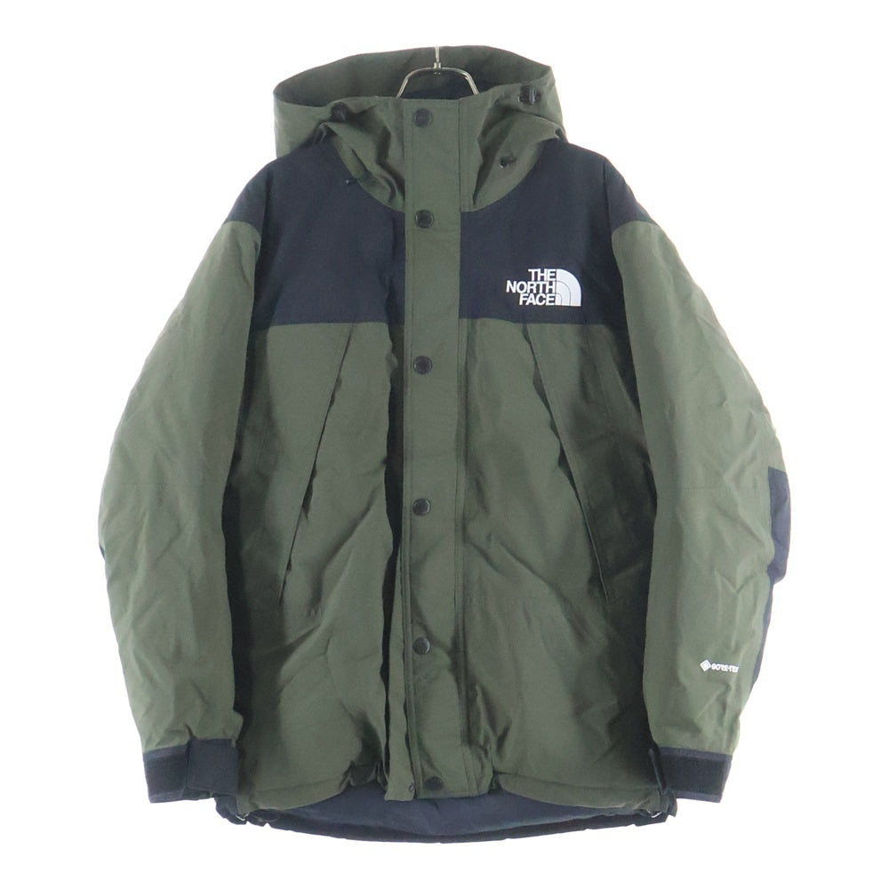 THE NORTH FACE(ザノースフェイス) MOUNTAIN DOWN JACKET GORE-TEX ゴアテックス ナイロン マウンテンダウンジャケット カーキ ND92237