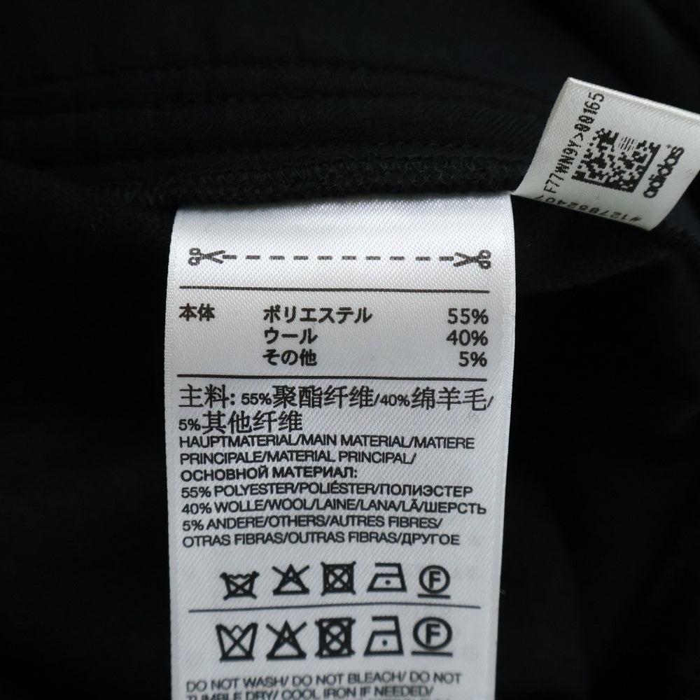 Y-3(ワイスリー) WOOL FLANNEL SKORT サイドジップ ウールフランネルスカート ブラック レディース HB3357