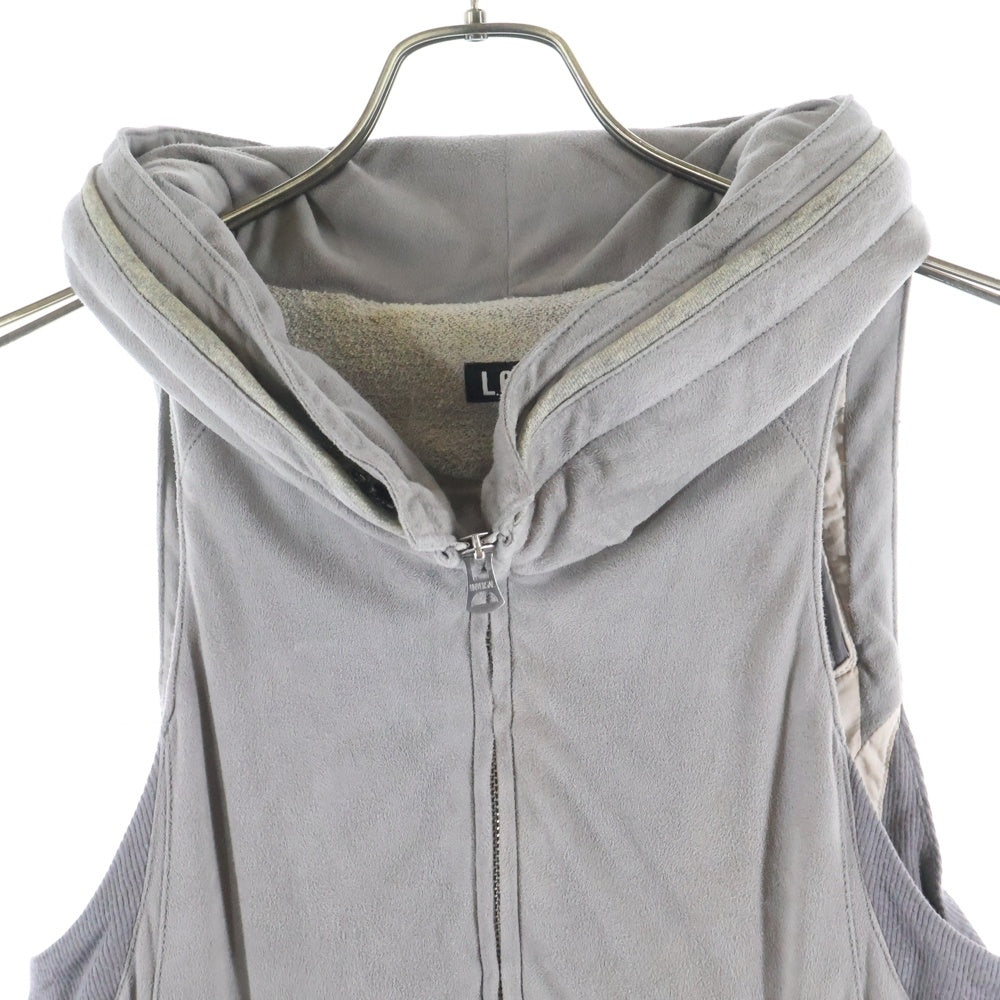 L.G.B.(ルグランブルー) BONO SHARK-12/NS 0007M ボノシャーク ジップアップベスト グレー