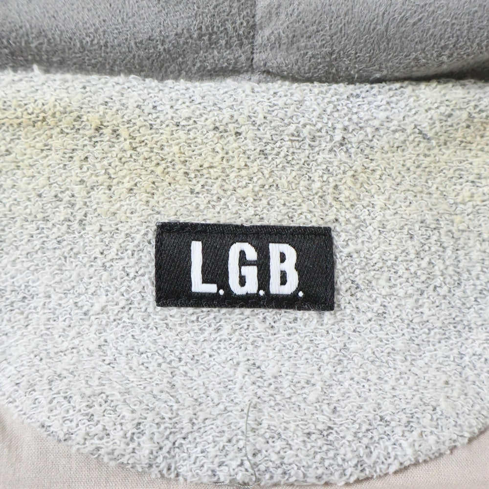 L.G.B.(ルグランブルー) BONO SHARK-12/NS 0007M ボノシャーク ジップアップベスト グレー