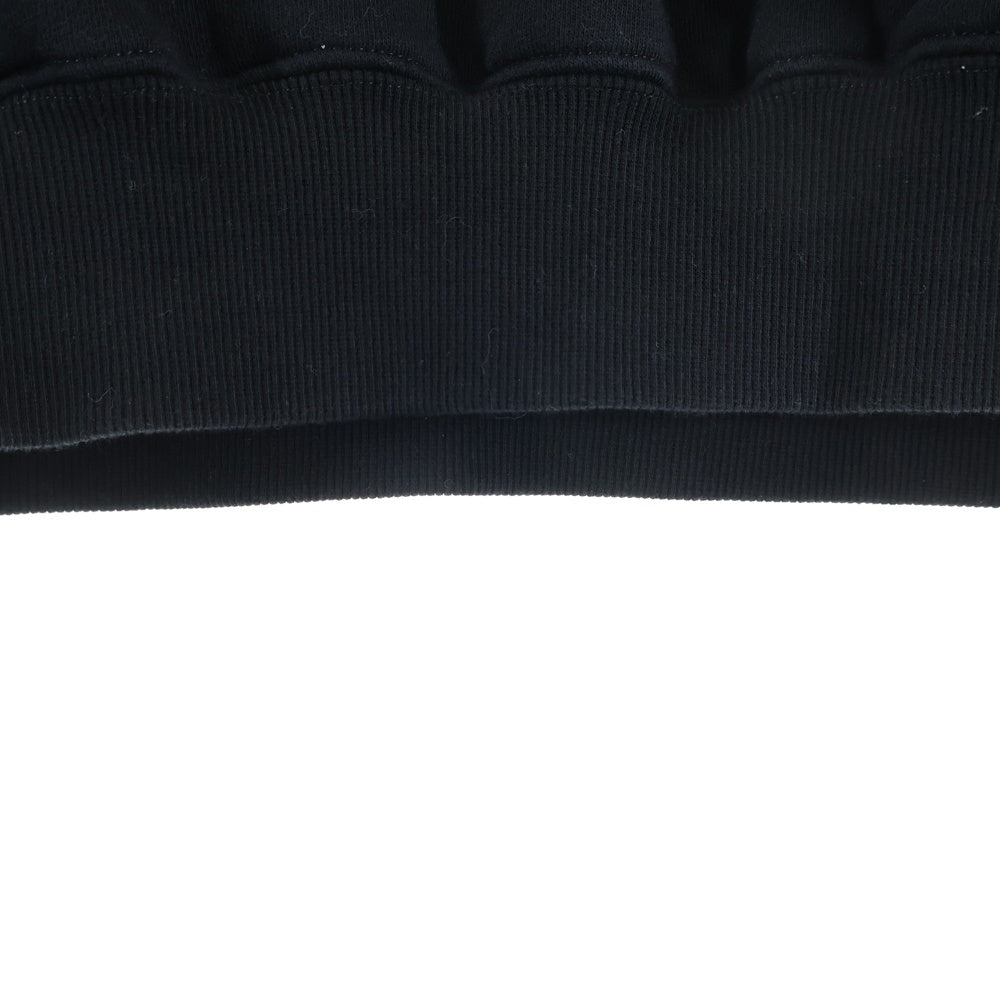 HUF(ハフ) ロゴプリント プルオーバースウェットパーカー フーディ ブラック