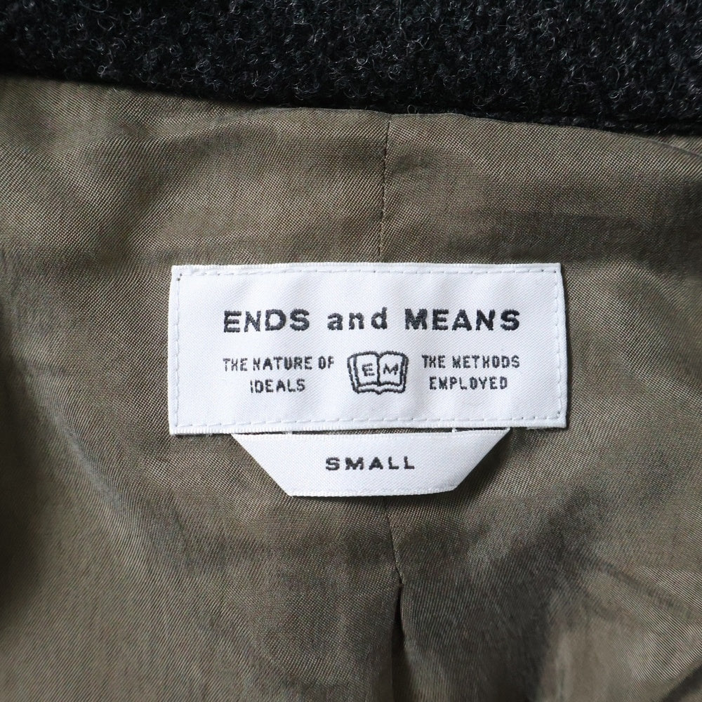 NO BRAND(ノーブランド) ENDS and MEANS エンズ アンド ミーンズ Hunting Wool Jacket ハンティング ウールジャケット グレー