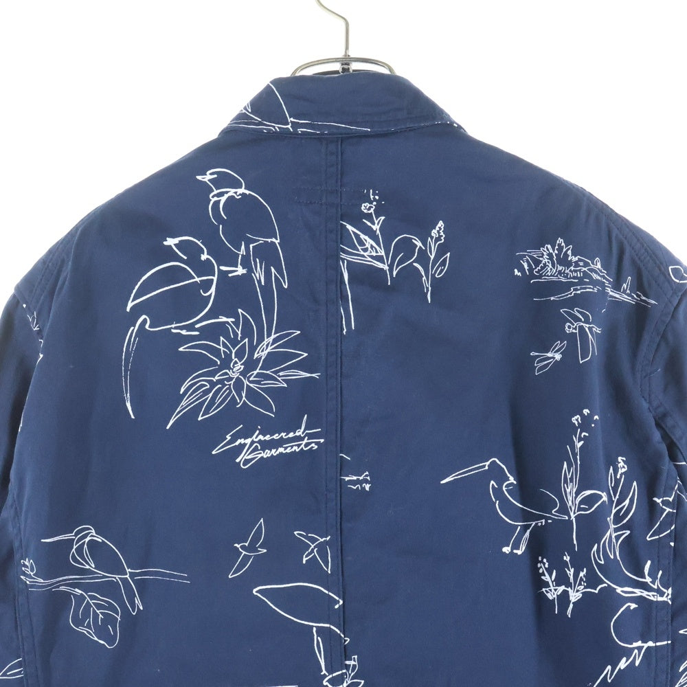 Engineered Garments(エンジニアド ガーメンツ) Tailored Jacket テーラードジャケット 柄物 ネイビー