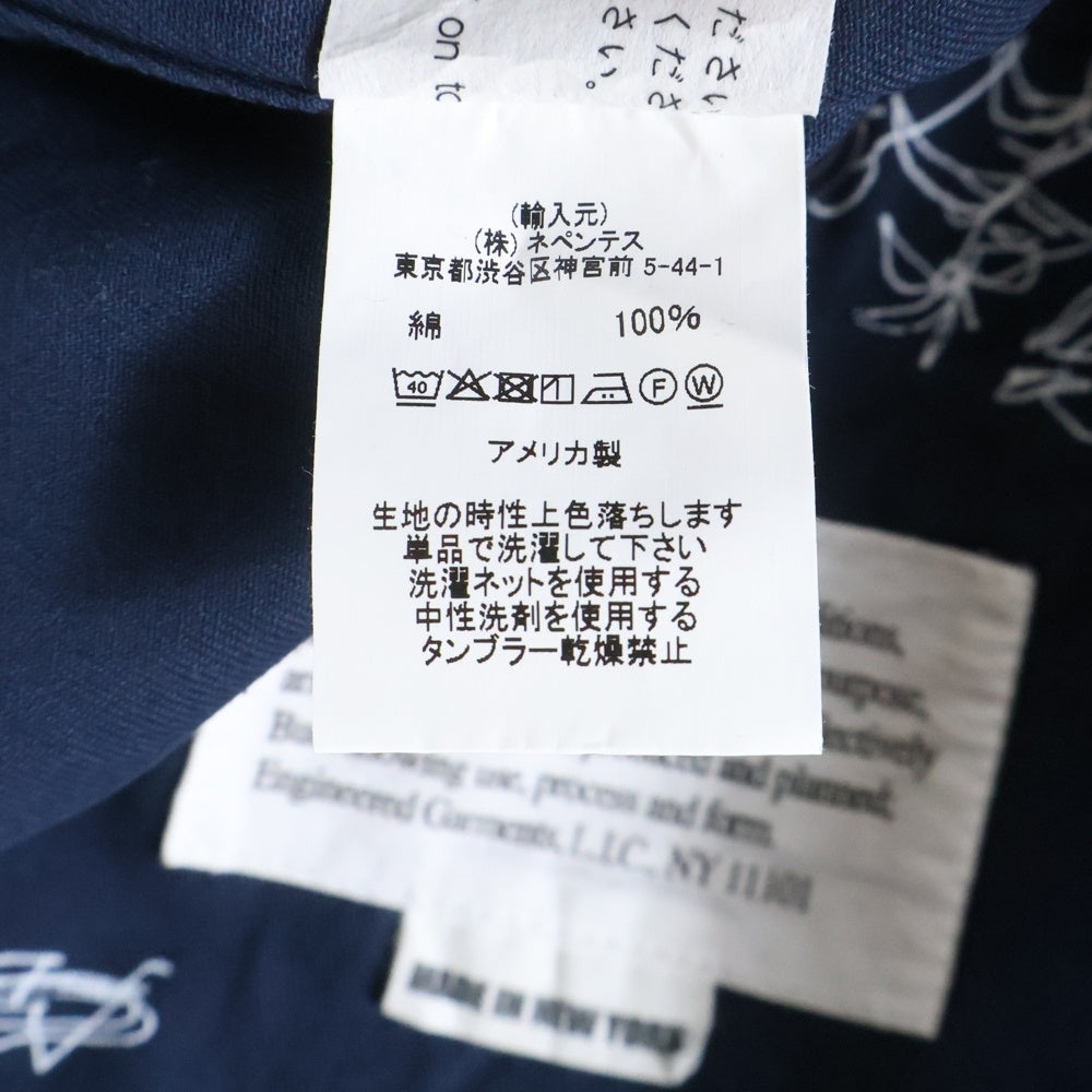 Engineered Garments(エンジニアド ガーメンツ) Tailored Jacket テーラードジャケット 柄物 ネイビー