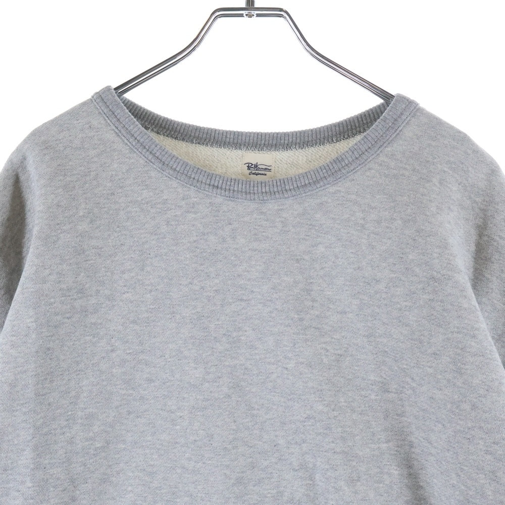 Ron Herman California(ロンハーマン カリフォルニア) スウェット クルーネック半袖Tシャツ カットソー グレー RMC-24FM-074