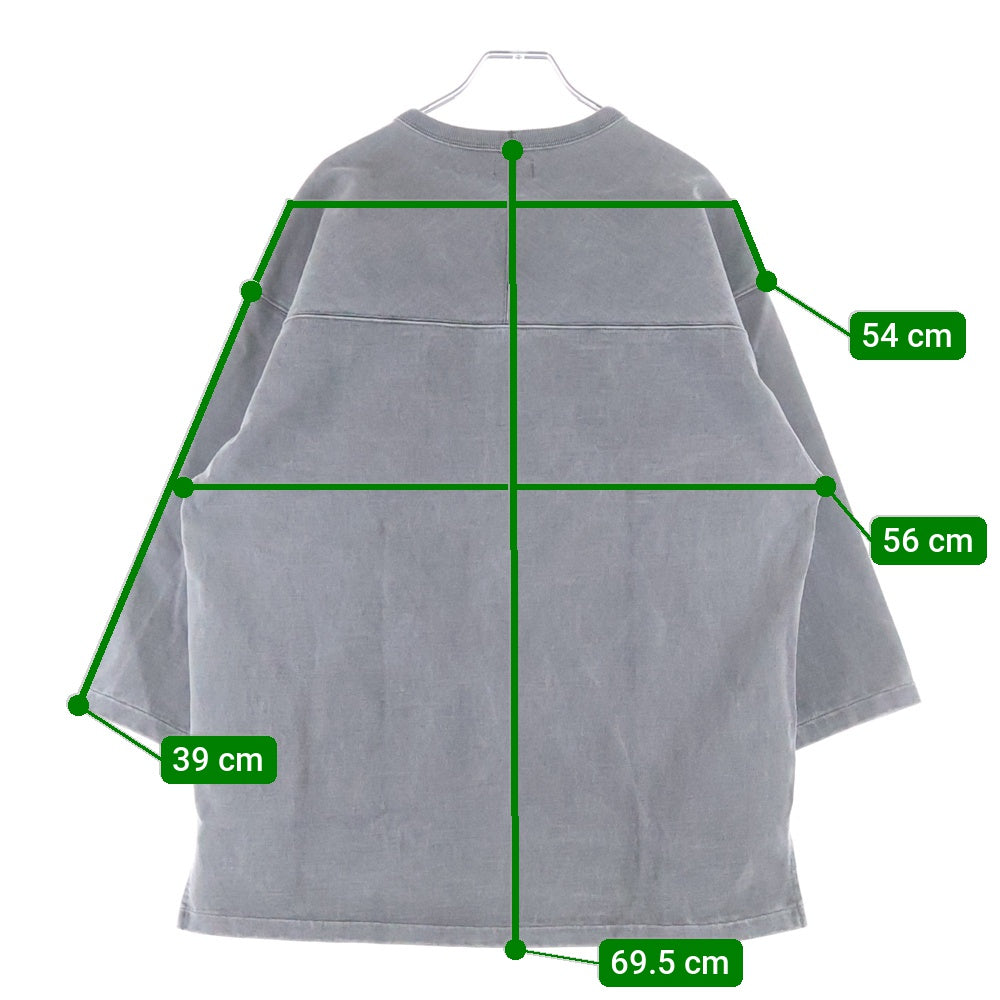 RHC Ron Herman(アールエイチシー ロンハーマン) スウェット ハーフスリーブ クルーネックTシャツ カットソー ブラック 3920900003