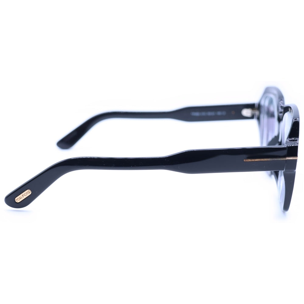 TOM FORD(トムフォード) AUTUMN スクエアシェイプ アイウェア サングラス メガネ ブラック 度入り TF660 01C