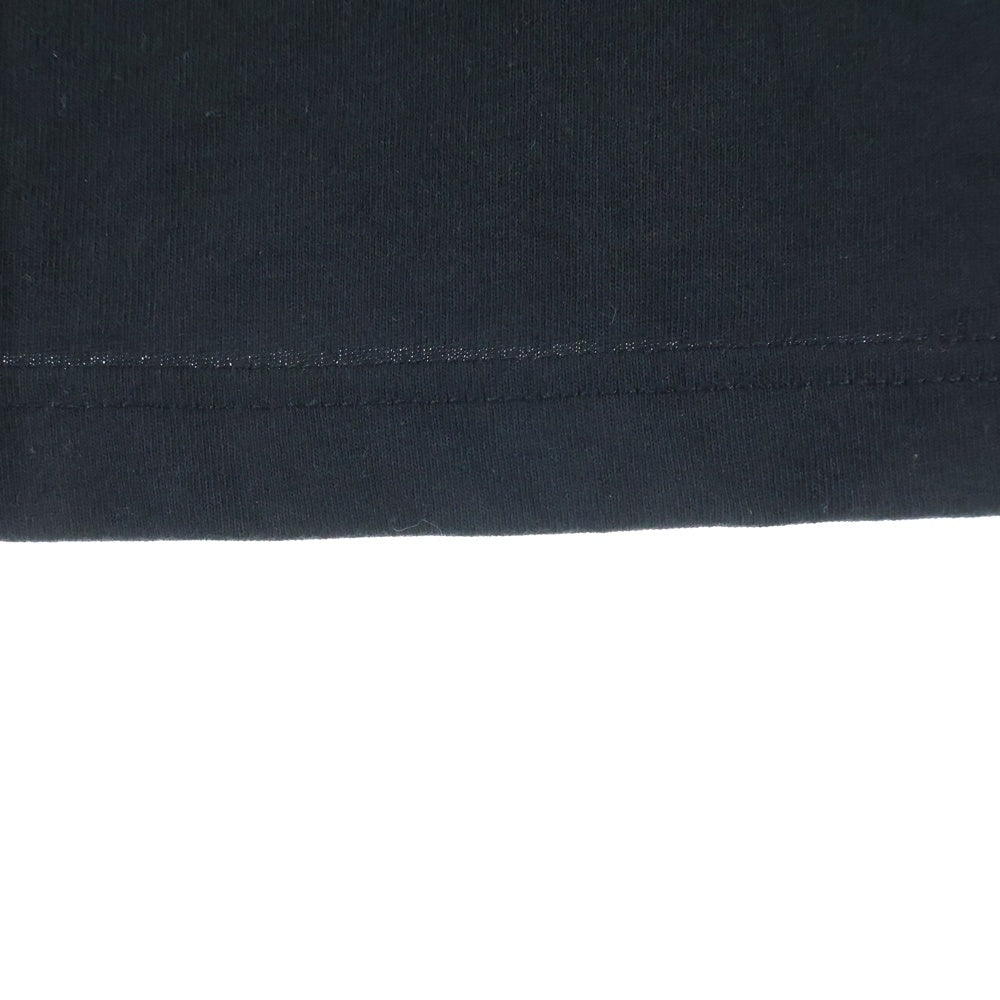 THE BLACK EYE PATCH(ブラックアイパッチ) 両面プリント クルーネック半袖Tシャツ カットソー ブラック