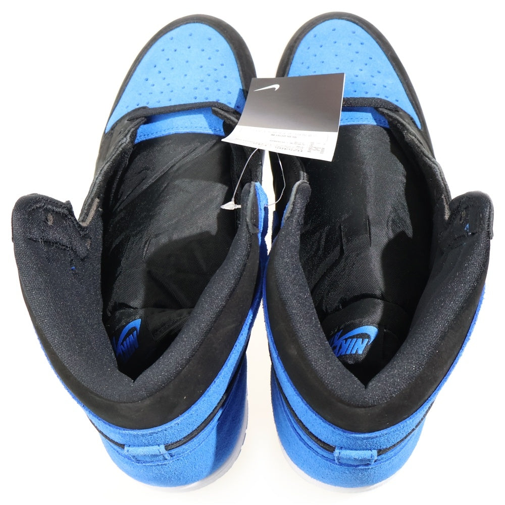 NIKE(ナイキ) AIR JORDAN 1 RETRO HIGH OG ROYAL REIMAGINED エアジョーダン1 ロイヤル ハイカットスニーカー ブルー/ブラック US11/29cm DZ5485-042