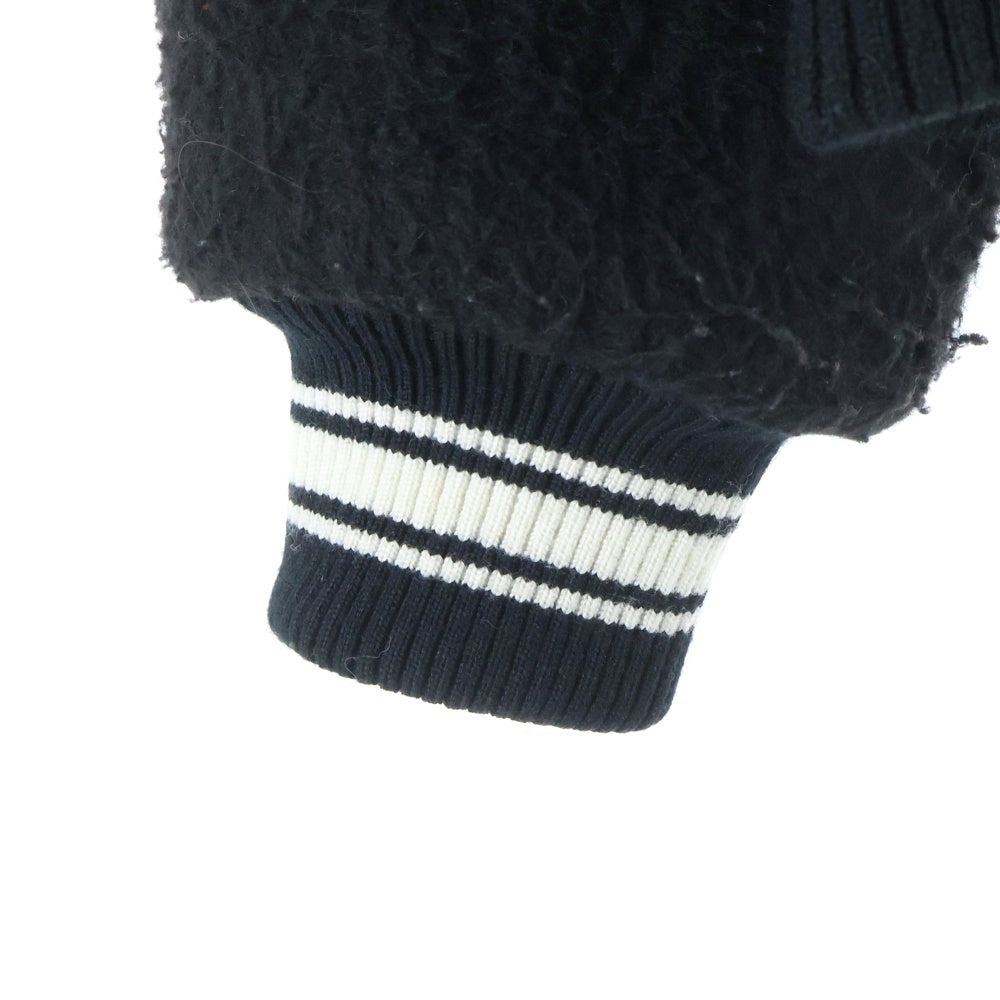 STUSSY(ステューシー) Casentino Wool Varsity Jacket カセンティーノ ウール バーシティ ジャケット ブラック