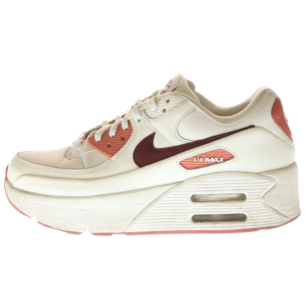 NIKE(ナイキ) AIR MAX90 LV8 SE SAIL エアマックス90 バレンタイン ローカットスニーカー ホワイト US8/25cm FZ5164-133