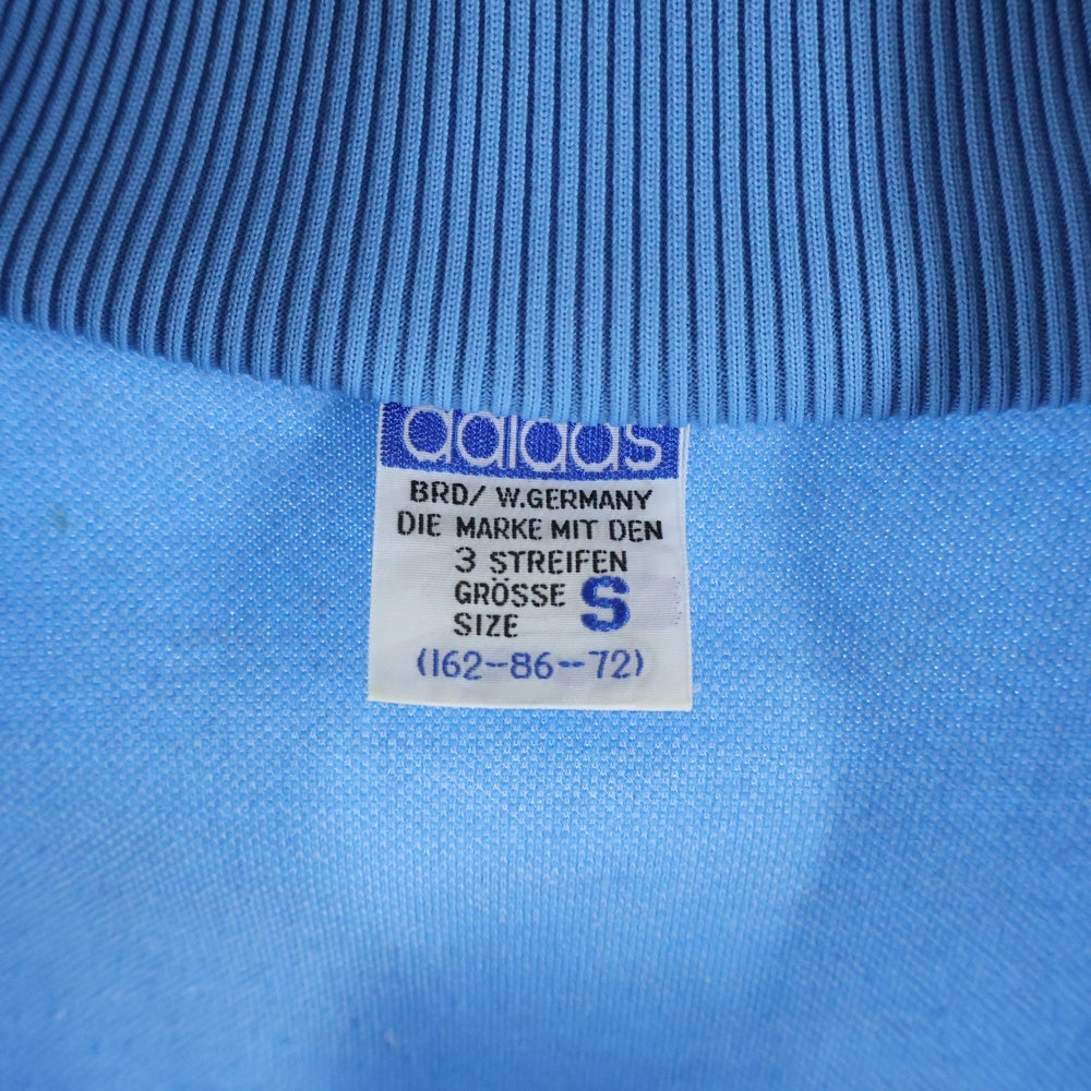 adidas(アディダス) 70-80S ロゴエンブロイダリー デサント製 トラックジャケット ブルー C-OS-3011