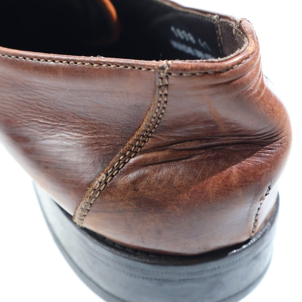 CALZOLERIA TOSCANA(カルツォレリア トスカーナ) 編み込み レザー ドレスシューズ ブラウン 1898