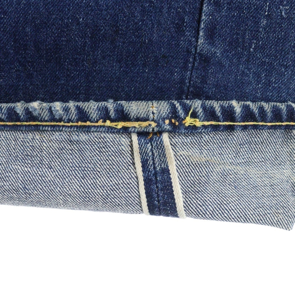 Levi's(リーバイス) 60S 501 BIG E TYPE S ボタン裏2 タイプS 紙パッチ Vステッチ ヴィンテージ ボタンフライデニムパンツ インディゴ