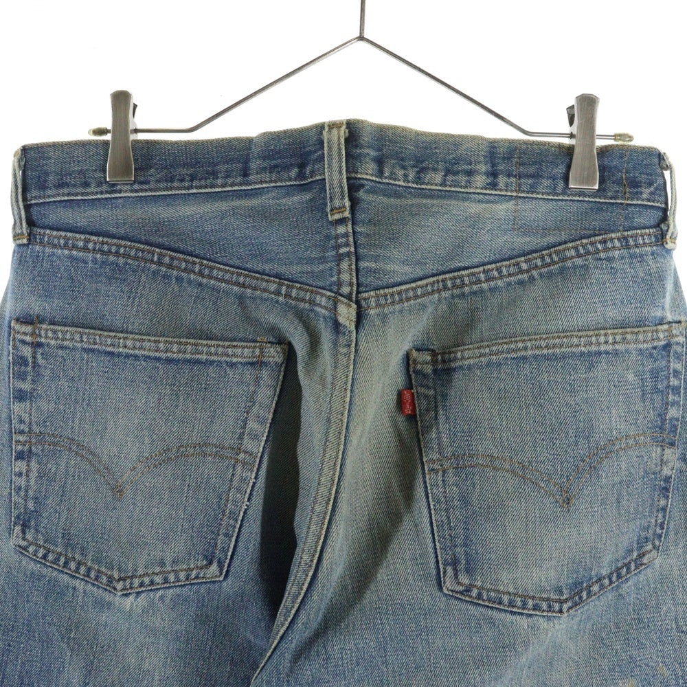 70s リーバイス 501 66前期 ボタン裏6 シングル 縦落ち W32 極上