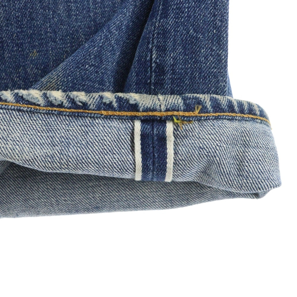 Levi's(リーバイス) 70S VINTAGE 501 66前期 ボタン裏6 スモールe シングルステッチ ヴィンテージ ボタンフライ デニムパンツ インディゴ