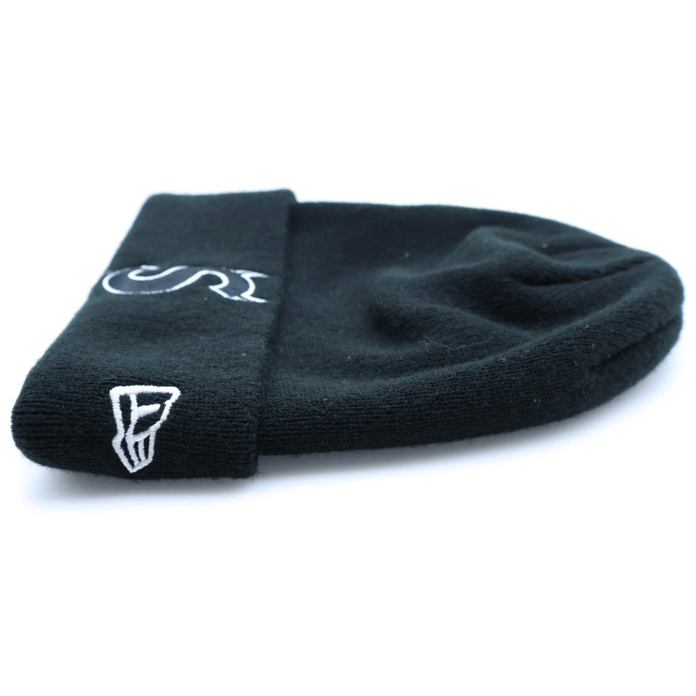 SUPREME(シュプリーム) 22AW ×New Era S Logo Beanie ニューエラ エスロゴ ビーニー キャップ ニット帽 ブラック