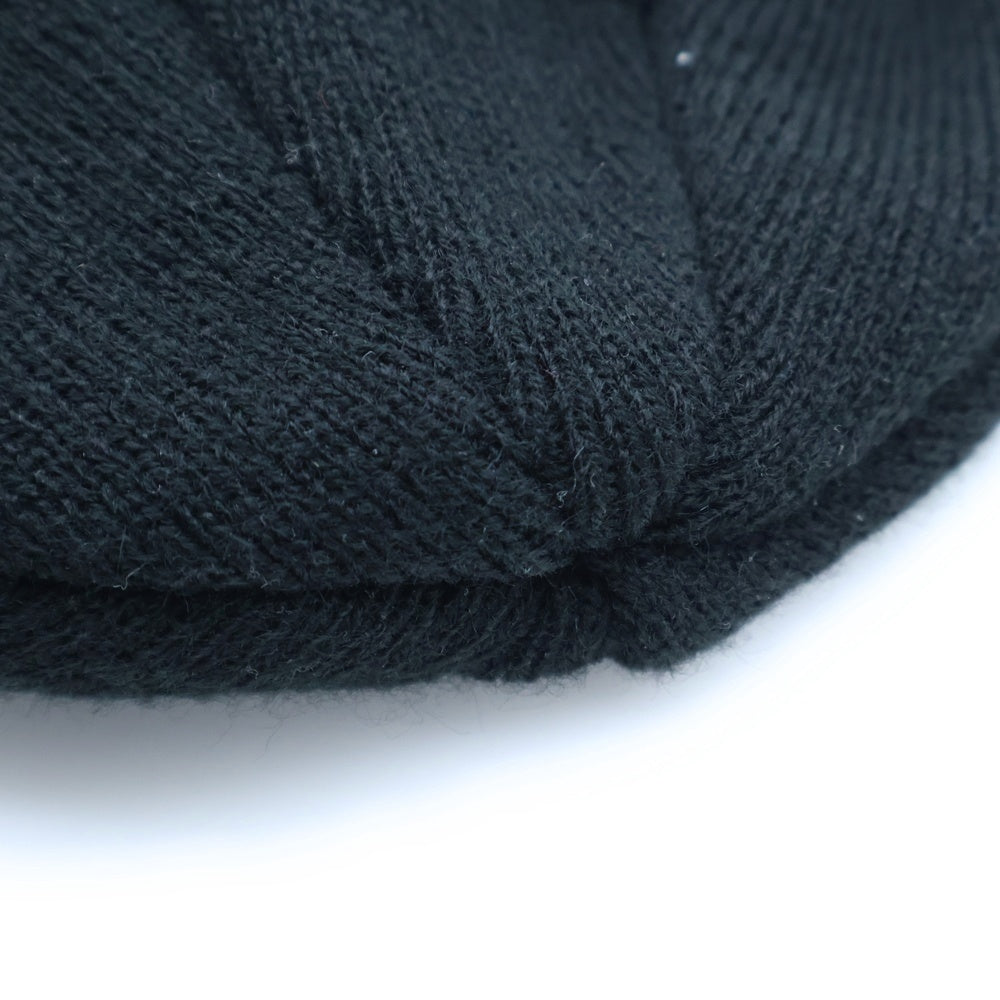 SUPREME(シュプリーム) 22AW ×New Era S Logo Beanie ニューエラ エスロゴ ビーニー キャップ ニット帽 ブラック