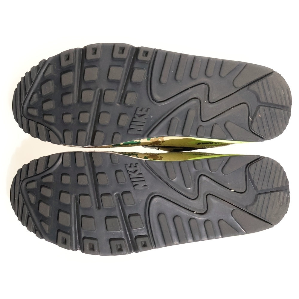 NIKE(ナイキ) AIR MAX 90 PRM エアマックス90 プレミアム ローカットスニーカー カモxイエロー IF1721 700 US8/26cm
