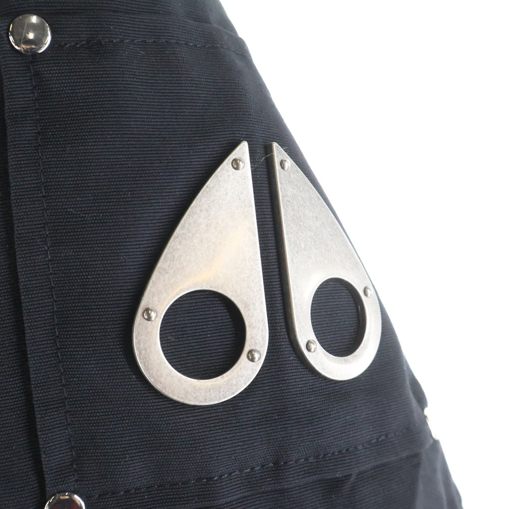 MOOSE KNUCKLES(ムースナックルズ) ファーフード付きダウンジャケット レディース ブラック MK7607LSFP