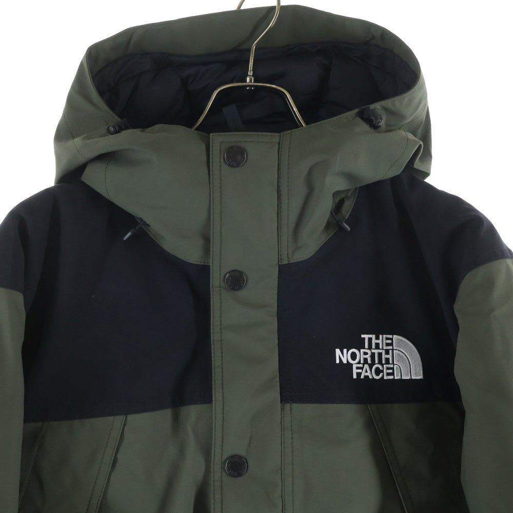 THE NORTH FACE(ザノースフェイス) MOUNTAIN DOWN JACKET GORE-TEX ゴアテックス フーデッド マウンテン ダウンジャケット ゴアテックス カーキ ND91930