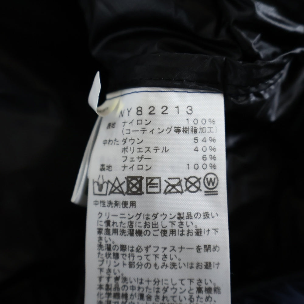 THE NORTH FACE(ザノースフェイス) HUNDER ROUNDNECK JACKET サンダー ダブルポケット ラウンドネック ダウンジャケット ネイビー NY82213