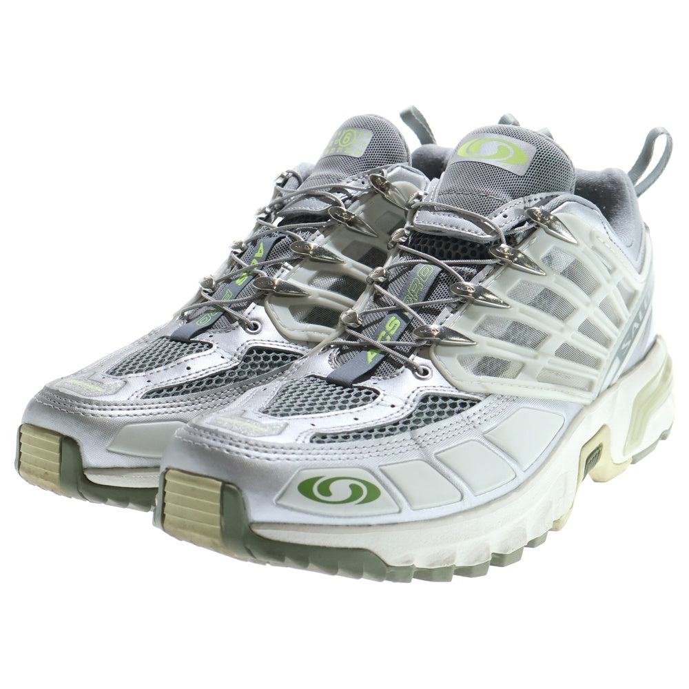 SALOMON(サロモン) ×MM6 MAISON MARGIELA ×エムエムシックス メゾンマルジェラ ACS PRO 2 ローカットスニーカー シルバー US8.5/26.5cm 476994 S59WS0214