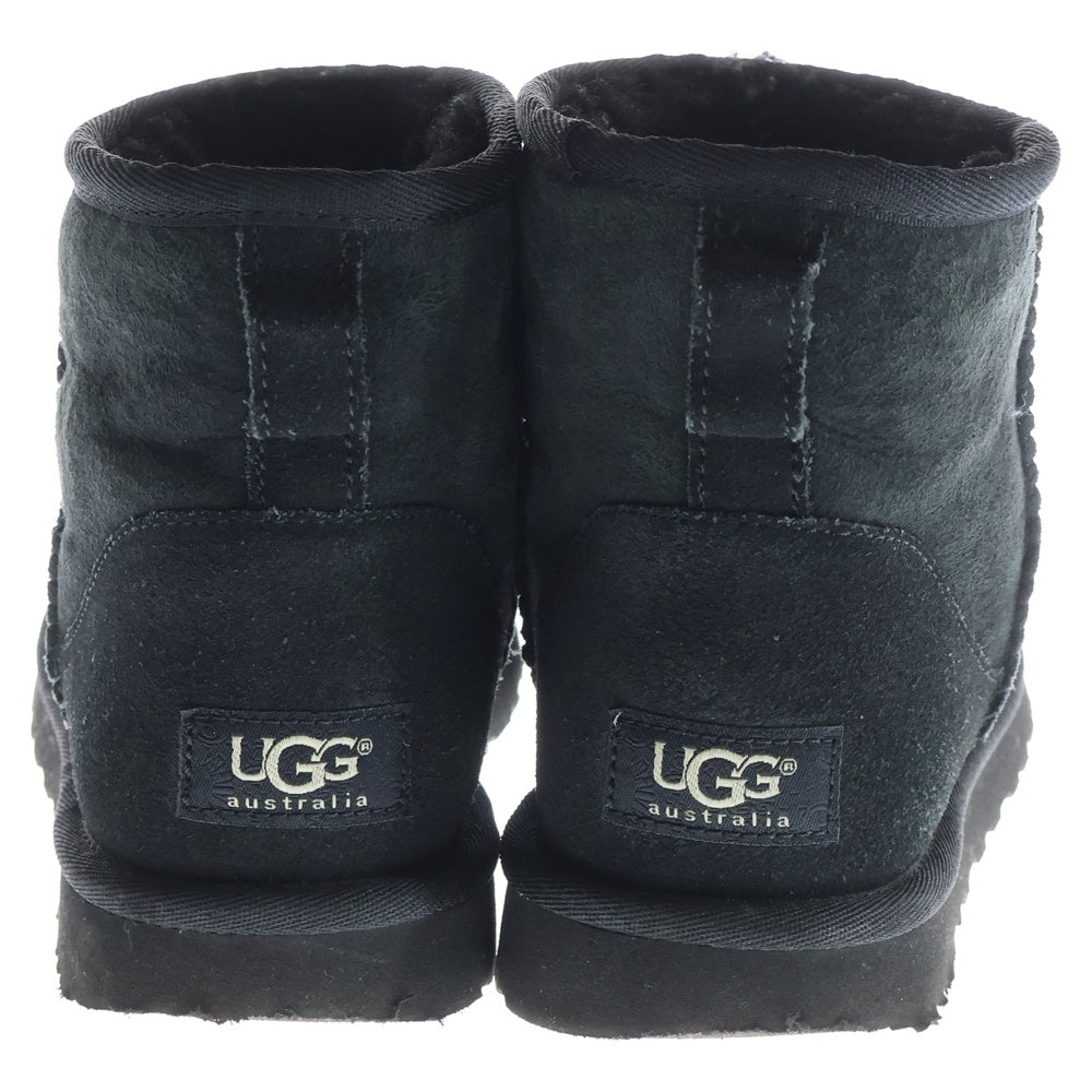 UGG(アグ) W JACKEE ジャッキー スウェードレザー ムートンブーツ レディース ブラック US7/24cm F20015G