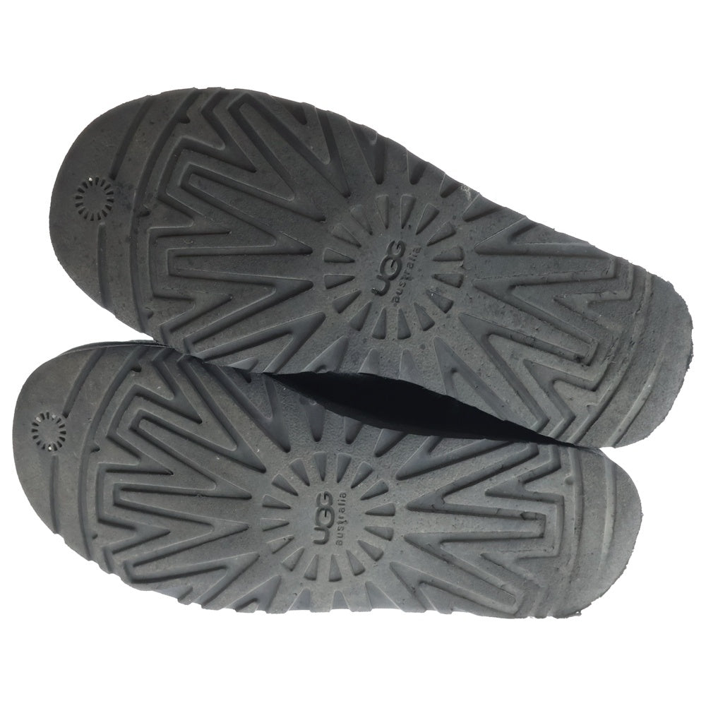 UGG(アグ) W JACKEE ジャッキー スウェードレザー ムートンブーツ レディース ブラック US7/24cm F20015G