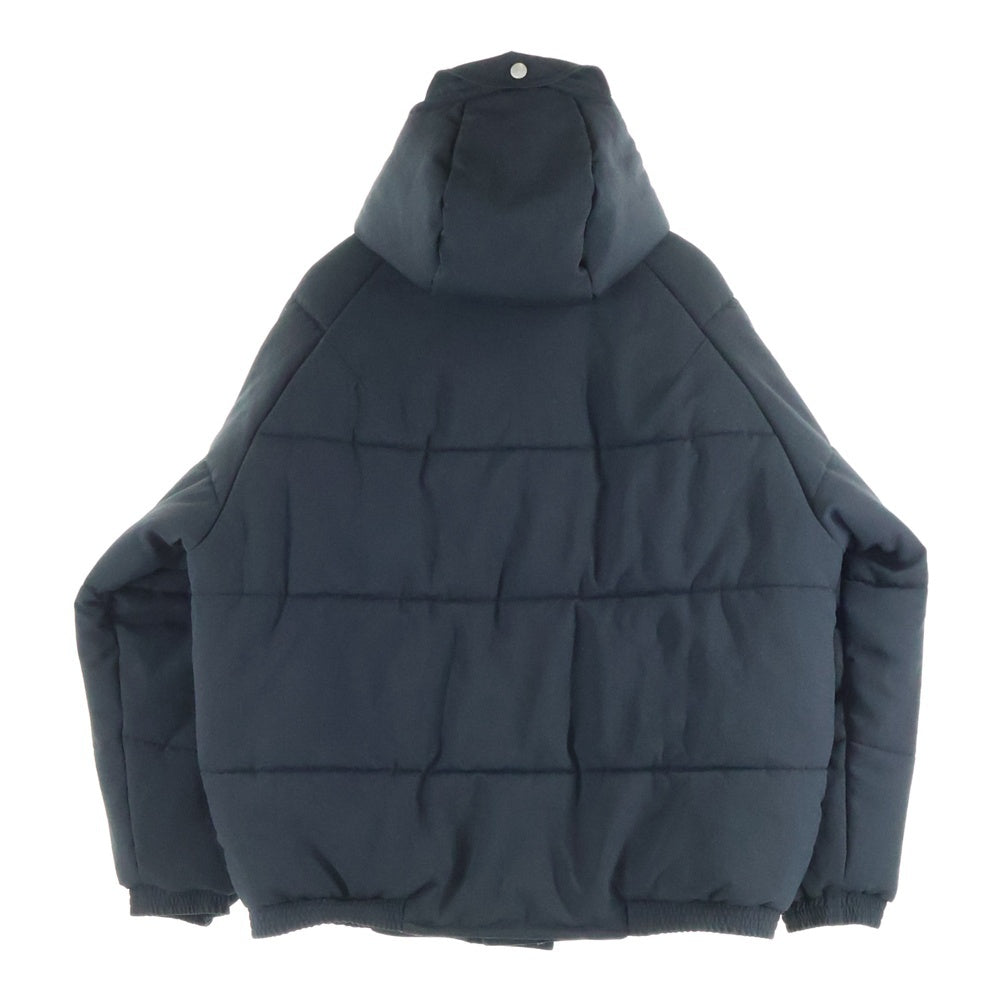 C.E(シーイー) 25AW DIAGONAL FLAP PUFF JACKET ダイアゴナル フラップ パファー ジャケット ブラック CES28JK03