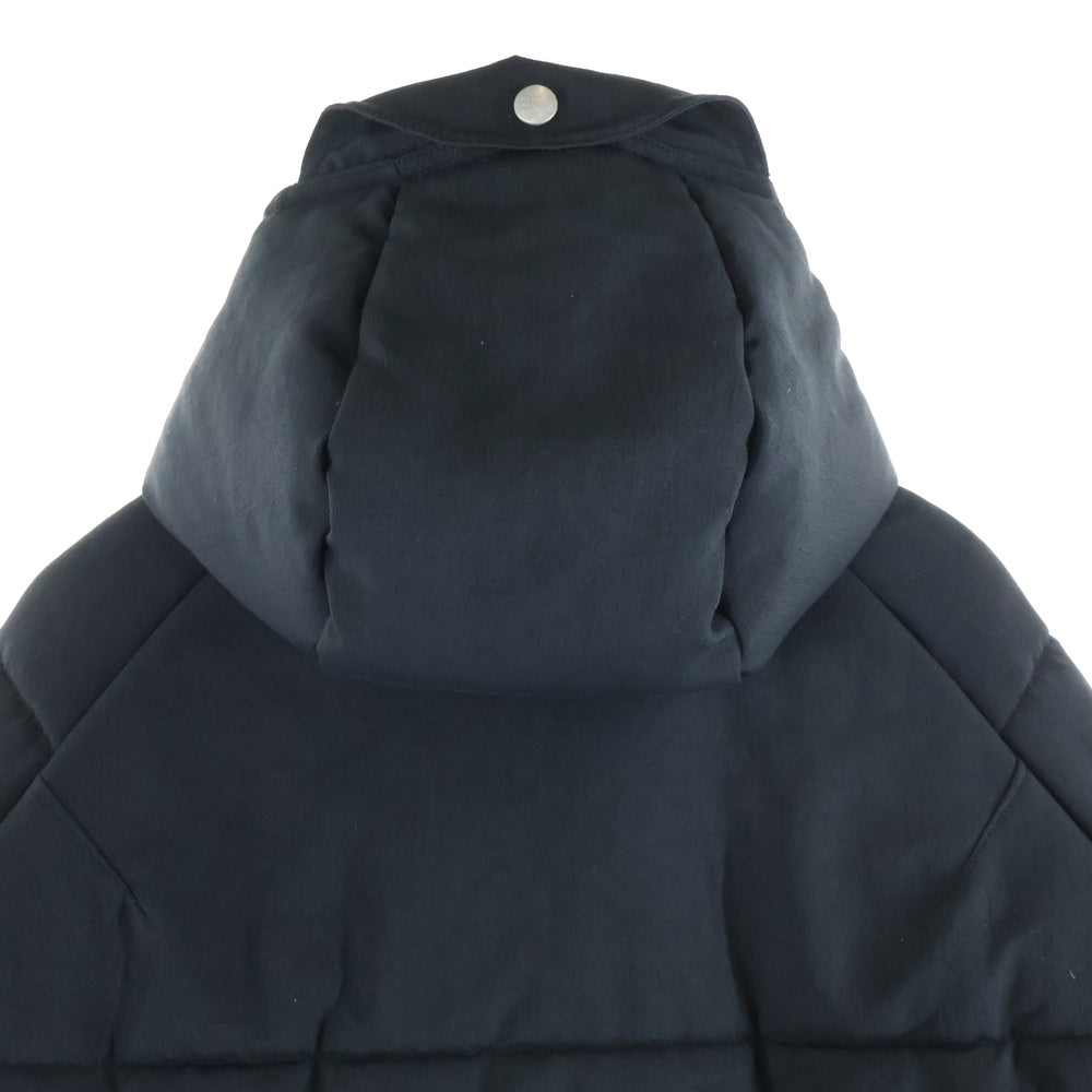 C.E(シーイー) 25AW DIAGONAL FLAP PUFF JACKET ダイアゴナル フラップ パファー ジャケット ブラック CES28JK03