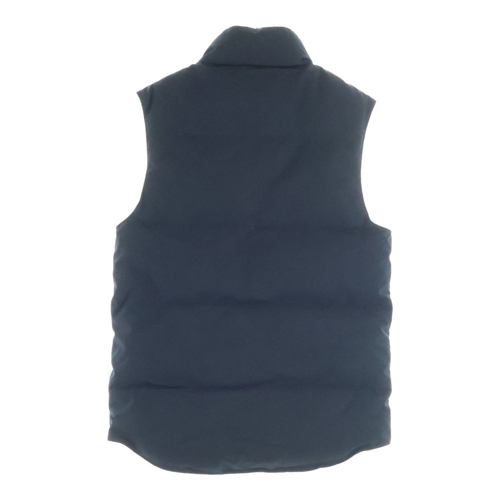 CANADA GOOSE(カナダグース) BLACK LABEL GARSON VEST ブラックレーベル ガーソン ロゴパッチ ダブルジップ ダウンベスト ブラック 2081MB