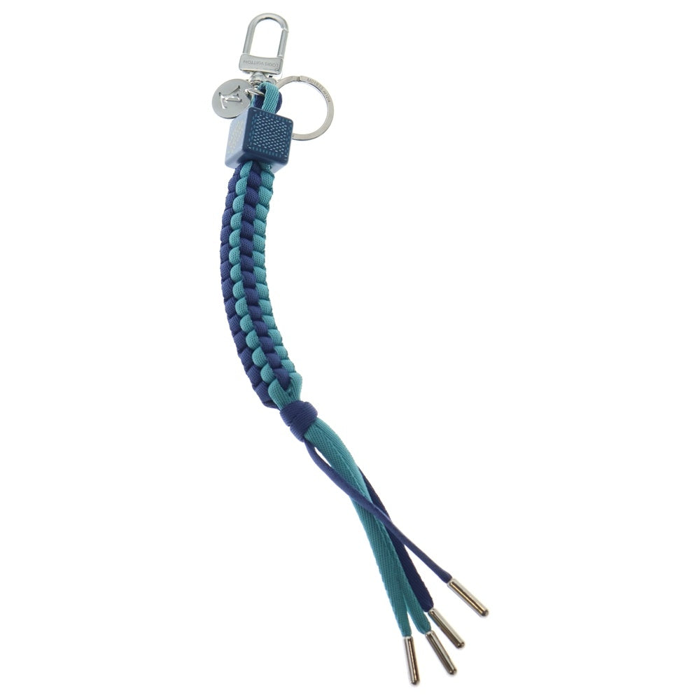 LOUIS VUITTON(ルイヴィトン) キーリング キーホルダー ダミエ プレイ ブルー/シルバー M01933