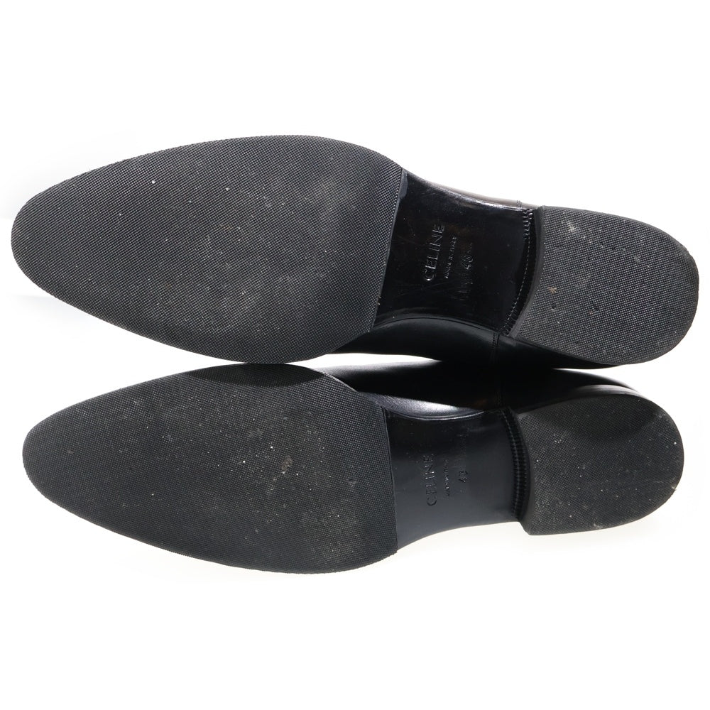 CELINE(セリーヌ) CHELSEA BOOT レザー サイドゴア チェルシーブーツ ブラック